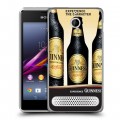 Дизайнерский силиконовый чехол для Sony Xperia E1 Guinness