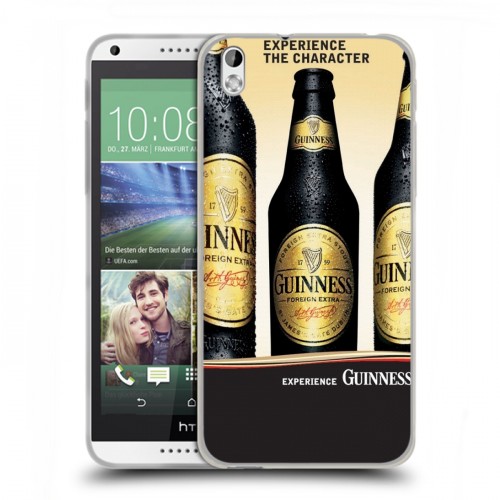 Дизайнерский пластиковый чехол для HTC Desire 816 Guinness