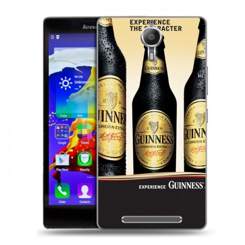 Дизайнерский пластиковый чехол для Lenovo P90 Guinness