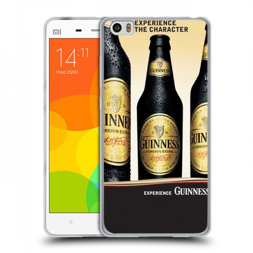 Дизайнерский пластиковый чехол для Xiaomi Mi Note Guinness