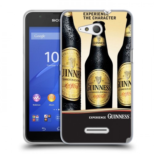 Дизайнерский пластиковый чехол для Sony Xperia E4g Guinness