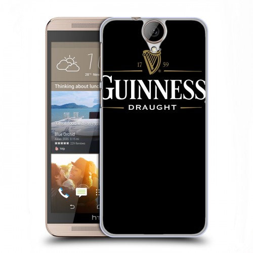 Дизайнерский пластиковый чехол для HTC One E9+ Guinness