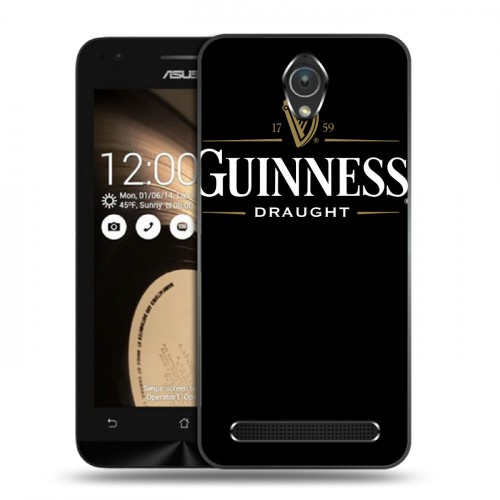 Дизайнерский пластиковый чехол для ASUS Zenfone Go Guinness