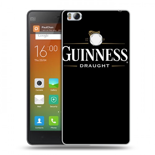 Дизайнерский пластиковый чехол для Xiaomi Mi4S Guinness