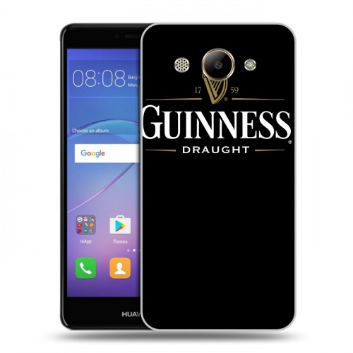 Дизайнерский пластиковый чехол для Huawei Y3 (2017) Guinness