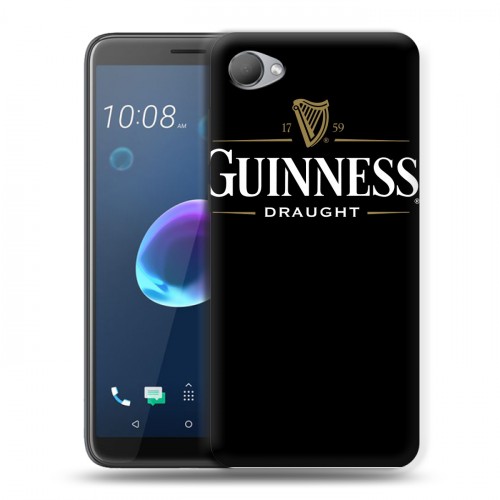 Дизайнерский пластиковый чехол для HTC Desire 12 Guinness