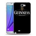 Дизайнерский пластиковый чехол для Samsung Galaxy Note 2 Guinness