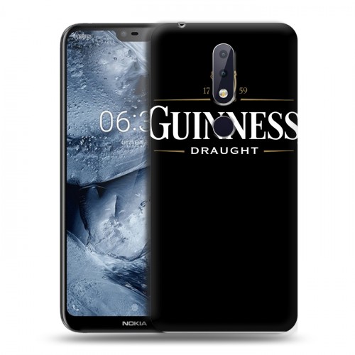 Дизайнерский пластиковый чехол для Nokia 6.1 Plus Guinness