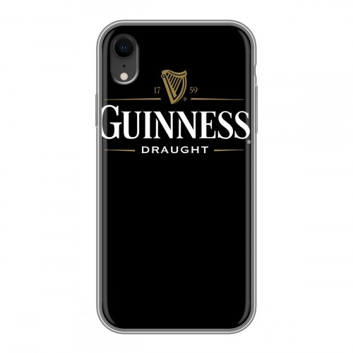 Дизайнерский пластиковый чехол для Iphone Xr Guinness