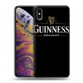 Дизайнерский силиконовый чехол для Iphone Xs Max Guinness