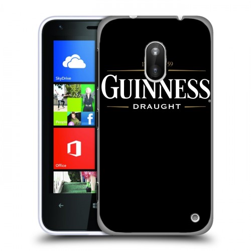 Дизайнерский пластиковый чехол для Nokia Lumia 620 Guinness