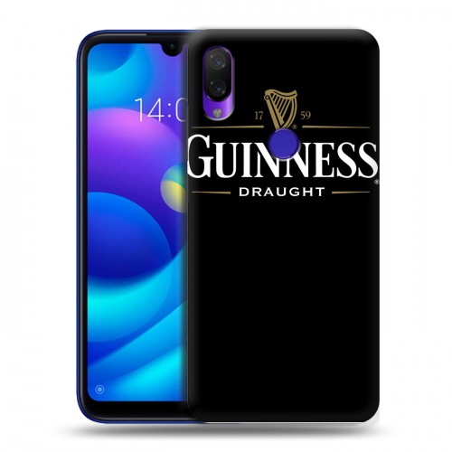 Дизайнерский пластиковый чехол для Xiaomi Mi Play Guinness