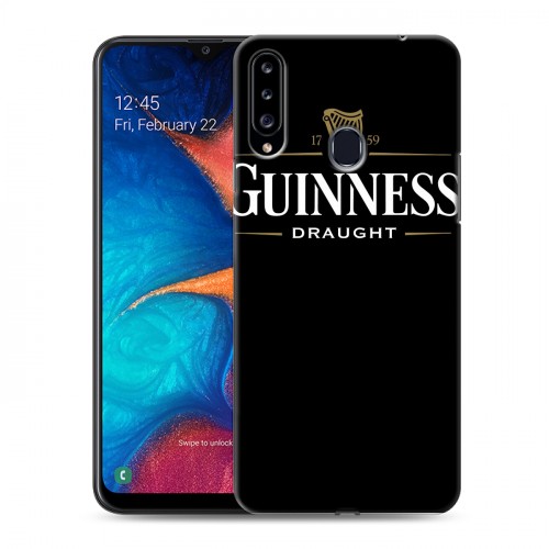 Дизайнерский пластиковый чехол для Samsung Galaxy A20s Guinness