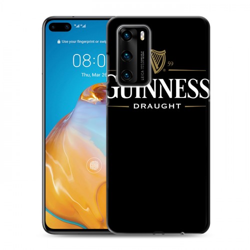 Дизайнерский пластиковый чехол для Huawei P40 Guinness