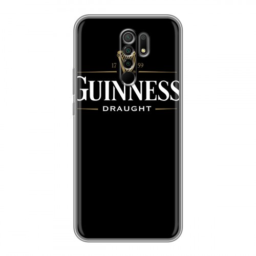 Дизайнерский силиконовый чехол для Xiaomi RedMi 9 Guinness