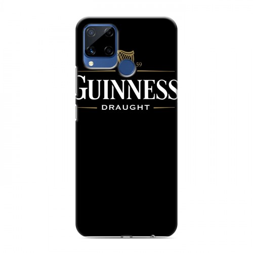 Дизайнерский силиконовый с усиленными углами чехол для Realme C15 Guinness