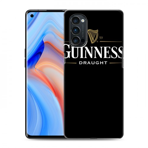 Дизайнерский пластиковый чехол для OPPO Reno4 Pro Guinness