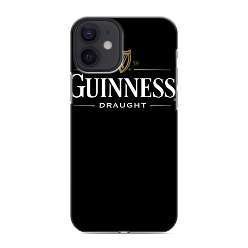 Дизайнерский силиконовый с усиленными углами чехол для Iphone 12 Mini Guinness