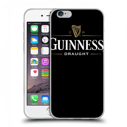 Дизайнерский пластиковый чехол для Iphone 6/6s Guinness