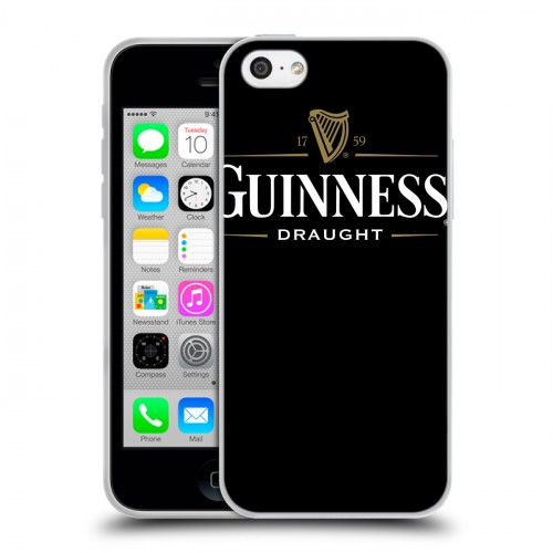 Дизайнерский пластиковый чехол для Iphone 5c Guinness