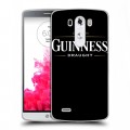 Дизайнерский пластиковый чехол для LG G3 (Dual-LTE) Guinness