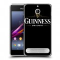 Дизайнерский силиконовый чехол для Sony Xperia E1 Guinness