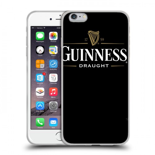 Дизайнерский силиконовый чехол для Iphone 6 Plus/6s Plus Guinness