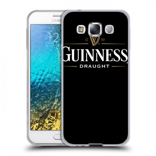 Дизайнерский пластиковый чехол для Samsung Galaxy E5 Guinness