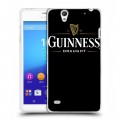 Дизайнерский пластиковый чехол для Sony Xperia C4 Guinness