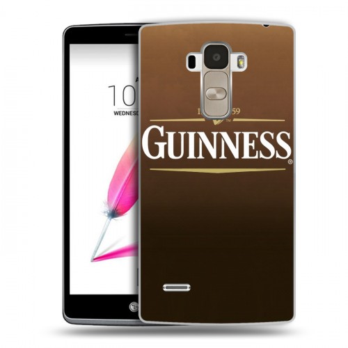 Дизайнерский силиконовый чехол для LG G4 Stylus Guinness