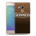 Дизайнерский пластиковый чехол для Samsung Z3 Guinness