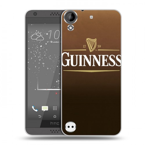 Дизайнерский пластиковый чехол для HTC Desire 530 Guinness