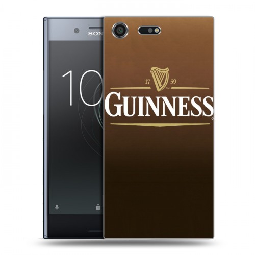 Дизайнерский силиконовый чехол для Sony Xperia XZ Premium Guinness