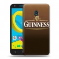 Дизайнерский пластиковый чехол для Alcatel U5 Guinness