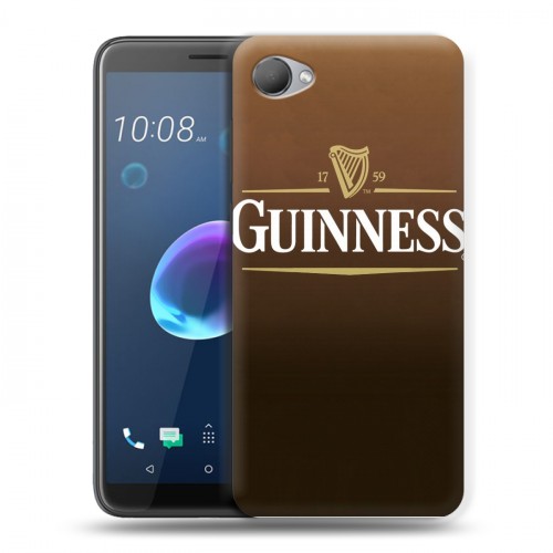 Дизайнерский пластиковый чехол для HTC Desire 12 Guinness