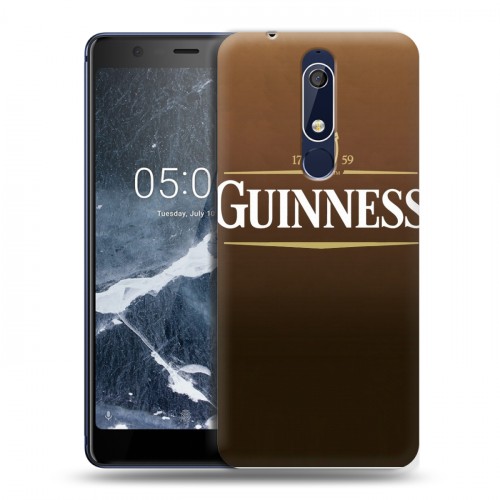 Дизайнерский пластиковый чехол для Nokia 5.1 Guinness