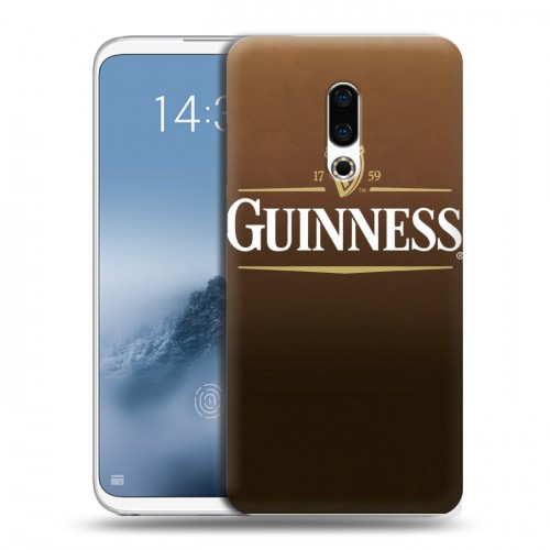 Дизайнерский пластиковый чехол для Meizu 16th Plus Guinness