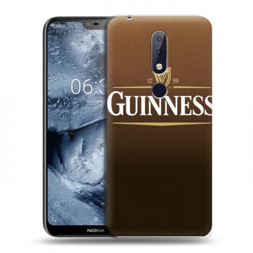 Дизайнерский пластиковый чехол для Nokia 6.1 Plus Guinness