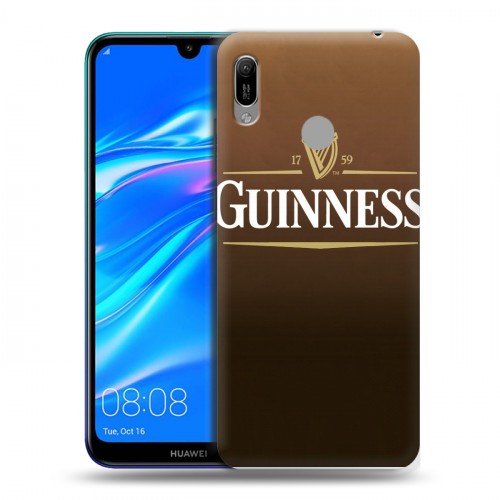 Дизайнерский пластиковый чехол для Huawei Y6 (2019) Guinness