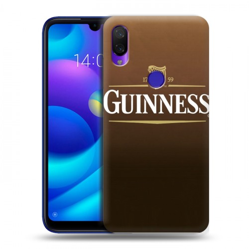 Дизайнерский пластиковый чехол для Xiaomi Mi Play Guinness