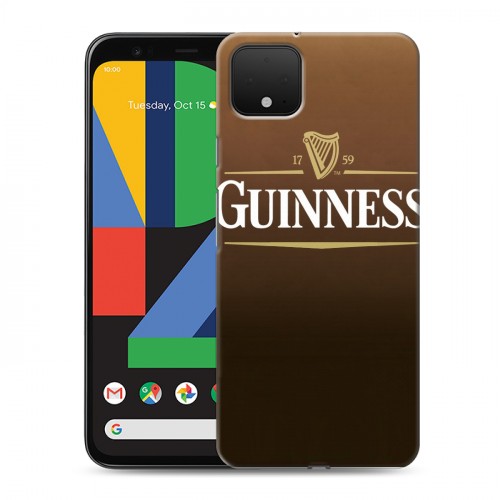 Дизайнерский пластиковый чехол для Google Pixel 4 Guinness