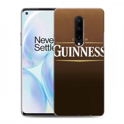 Дизайнерский пластиковый чехол для OnePlus 8 Guinness