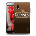 Дизайнерский пластиковый чехол для LG Optimus G Guinness