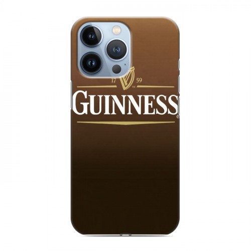 Дизайнерский силиконовый чехол для Iphone 13 Pro Guinness