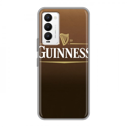 Дизайнерский силиконовый чехол для Tecno Camon 18 Guinness