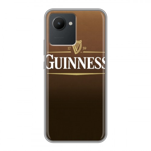 Дизайнерский пластиковый чехол для Realme C30 Guinness