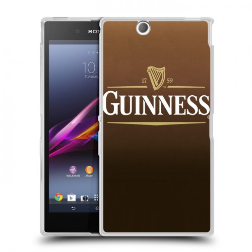 Дизайнерский пластиковый чехол для Sony Xperia Z Ultra  Guinness