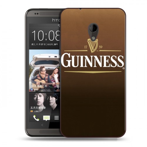 Дизайнерский пластиковый чехол для HTC Desire 700 Guinness