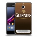 Дизайнерский силиконовый чехол для Sony Xperia E1 Guinness