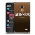 Дизайнерский пластиковый чехол для Nokia X Guinness